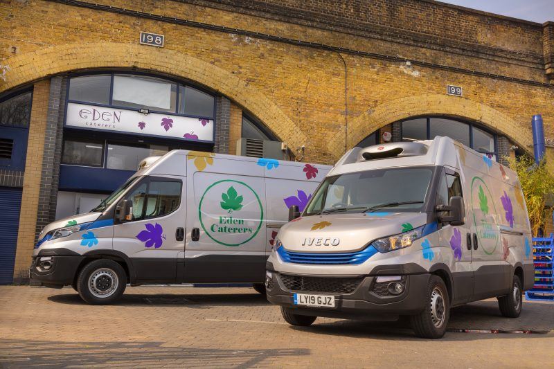 Eden Caterers opts for most advanced diesel vans on the market