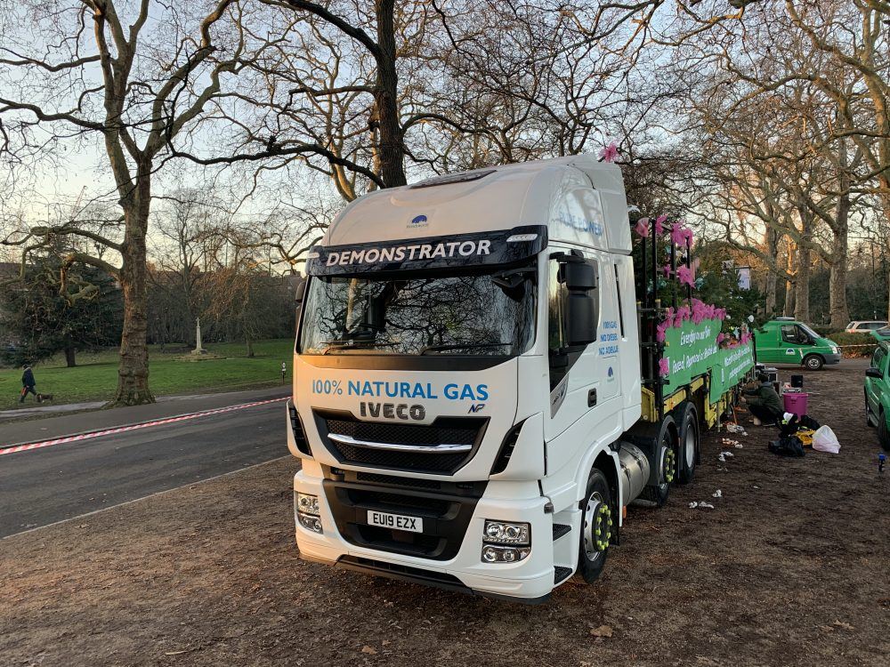 100 per cent gas-powered IVECO Stralis NP plays major role in London New Year’s Day Parade