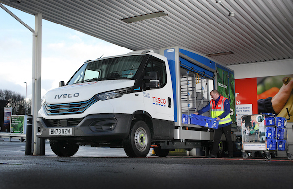 IVECO eDaily joins Tesco home delivery fleet
