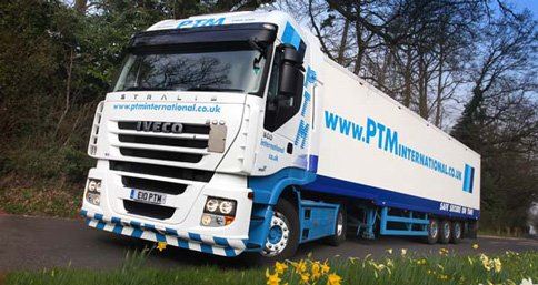 European trunking for PTM International's first Iveco Stralis