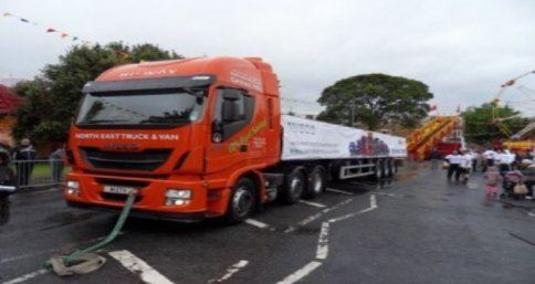 North East Truck and Van sponsor The All British Strongman Challenge 2013