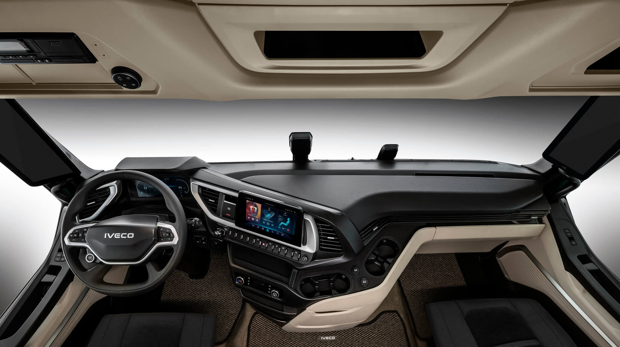 IVECO X-Way dashboard.