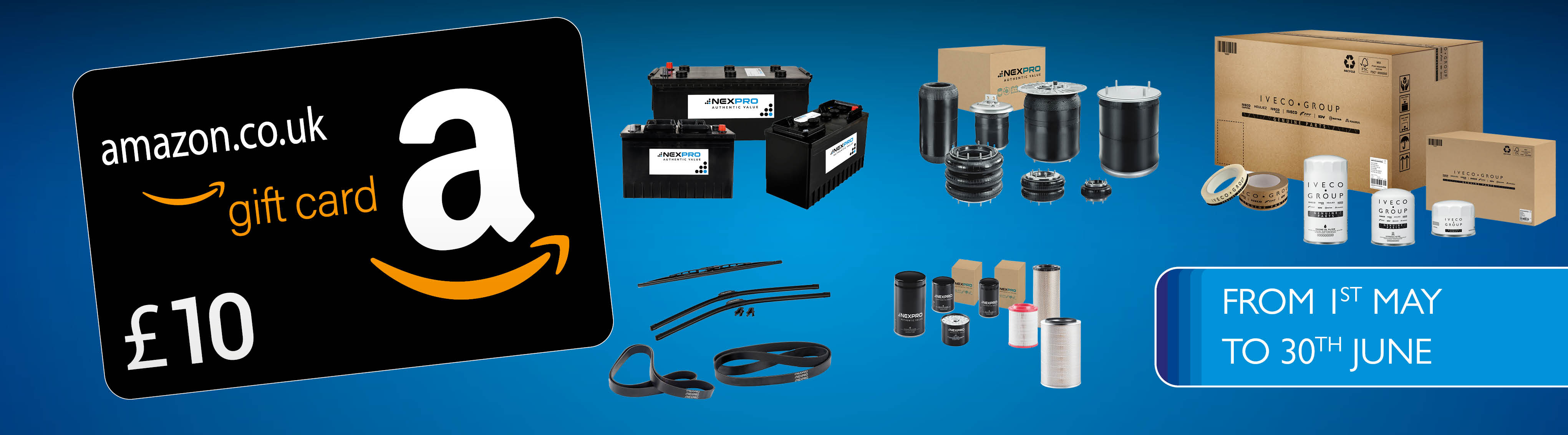 Get a £10 Amazon voucher!